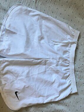 Nike Dri-FIT Slim Fit Running Shorts White L